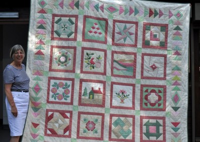 Judy C. completed quilt