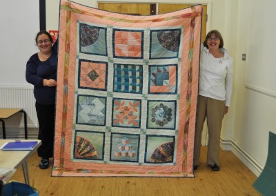 Carole W. completed quilt