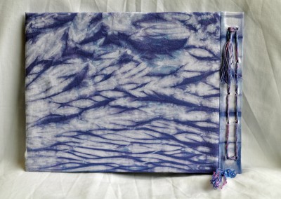 Tie-dyed book, back cover
