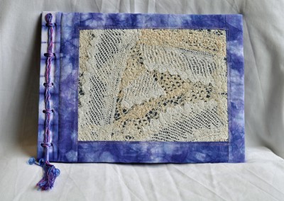Lovely tie-dyed book, no name!