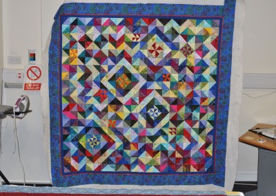 Maggie T. inspired by Katherine Guerrier's book Scrap Quilt Sensations
