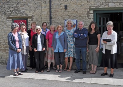 2011 C&G (MQ) L-R Sue, Di, Judy, Carol, Gillian, Barbara, Julia, Sheila, Chris, Lynne, Joan (C&G IV)