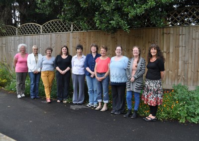 2012 C&G (Bristol) Belinda, Angela, Helen, Andrea, Ruth, Sandy, Sue, Tammy, Karen, Lynne