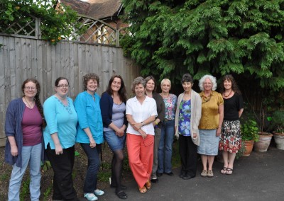 2013 C&G (Bristol)  Karen, Tammy, Sandy, Rebecca, Helen, Andrea, Angela, Ruth, Belinda, Lynne