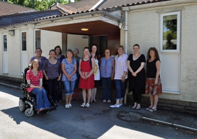 2015 C&G Penny, Janet, Claire B, Rachel, Jane, Pauline, Lucy, Sarah, Lesley S. Kate, Claire H, Lynne