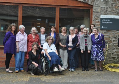 2013 L-R Lynne, Elizabeth, Margaret, Janet, Ruth, Lesley, Bronwen, Bridget, Helen, Denise Warr, Theresa, Carole and Jan & Margaret in front(in front)