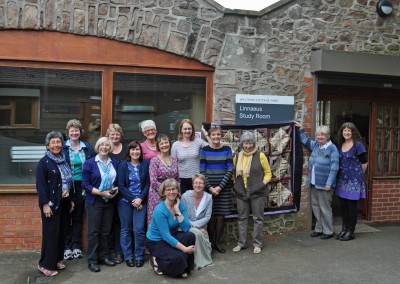 2013 L-R Anne-Marie, Sandy, Melita, Antje, Anna, Malin, Sue, Jane, Anthea, Raita, Sally, Lynne, Katy & Elaine (kneeling)