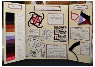 Media board - A 'Full-working' design demonstrating how it could be translated into a patchwork item