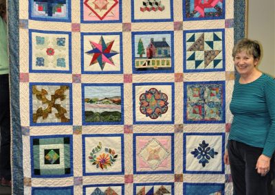 12. Mary T completed quilt