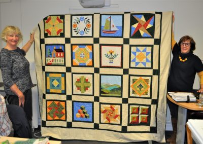 2. Ros K completed quilt